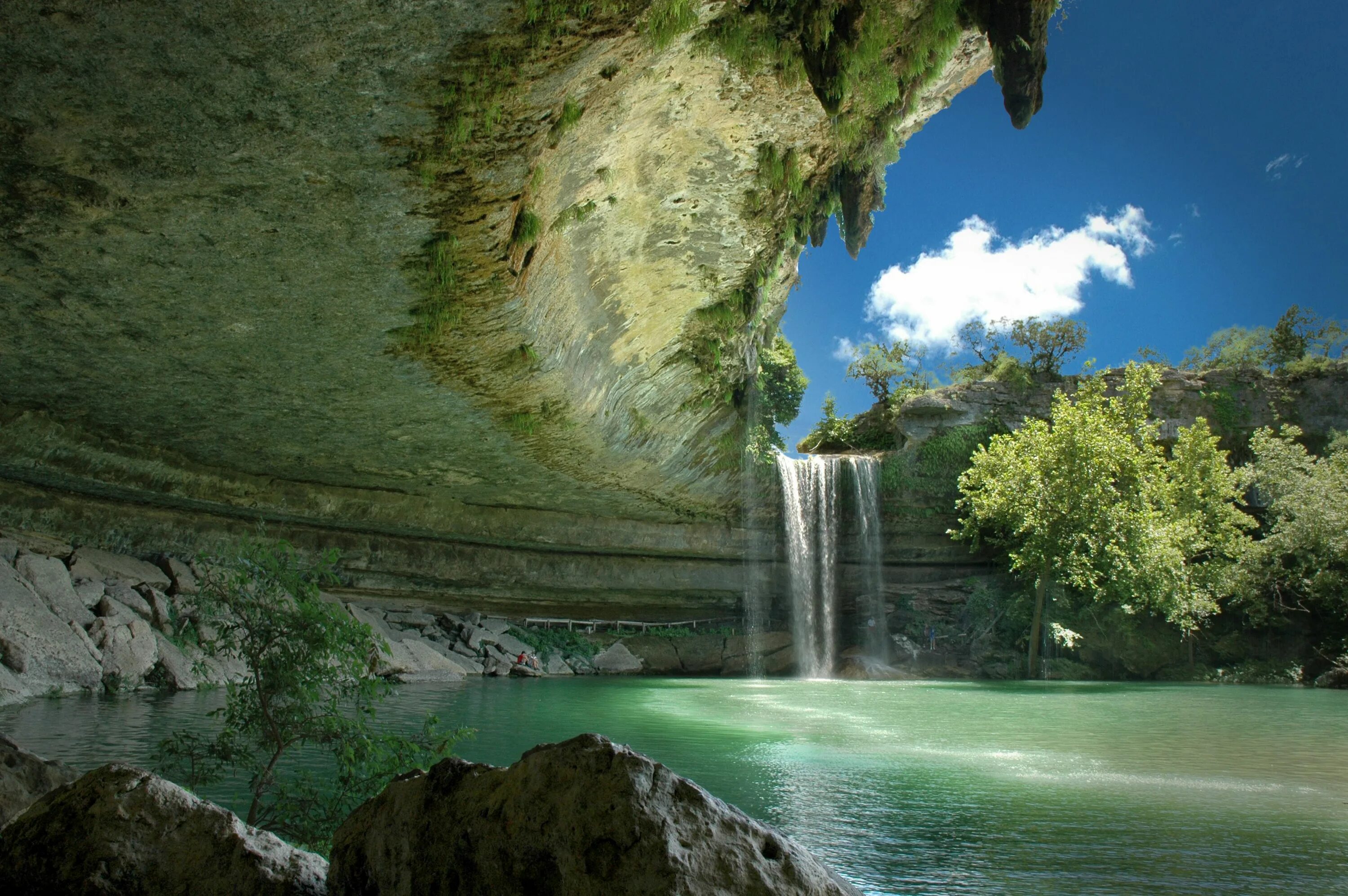 Покажи самые красивые фото в мире Hamilton Pool Nature Preserve (Dripping Springs, 37 miles on Highway 71 west of 