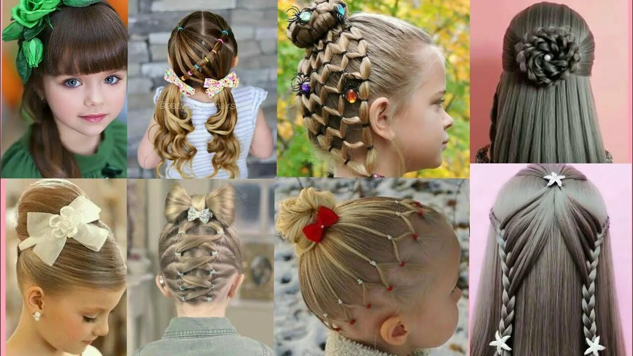 Покажи самые красивые прически для детей Top 100 Amazing Hairstyles For Baby Girls/Charismatic Baby Girl Hairstyle 2019 -