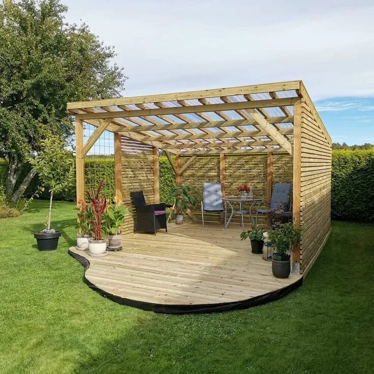 Покажи варианты беседок Pergola ideer, Pergola patio, Bakgårdshage