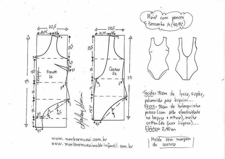 Покажи выкройку Pin de klimenkova em Крой Padrão de costura, Aventais de costura, Tutoriais de c