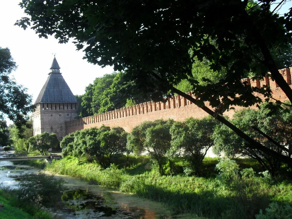 Покажите фото смоленска Фото Крепостная стена. в городе Смоленск