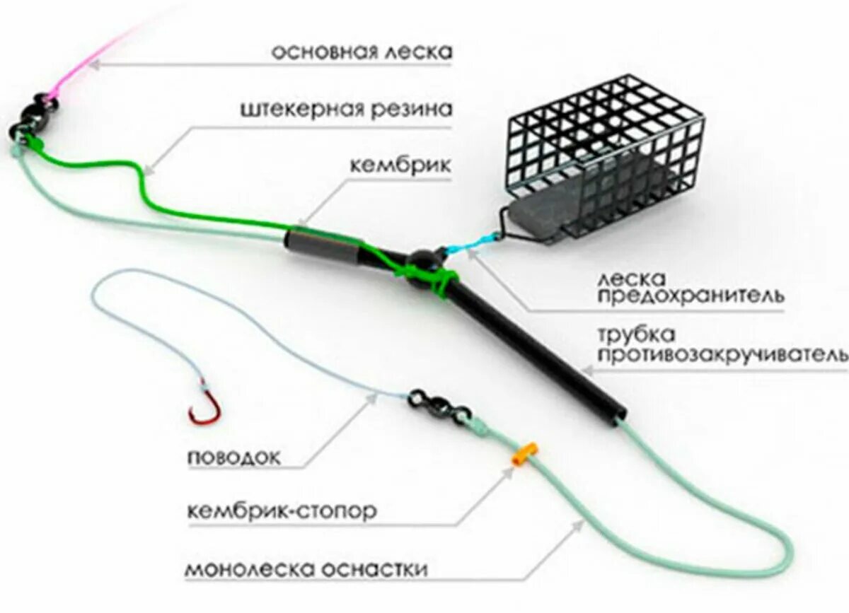 Покажите оснастку Рыбалка на фидер: можно ли поймать больше рыбы за меньшее время? Ловись, рыбка, 