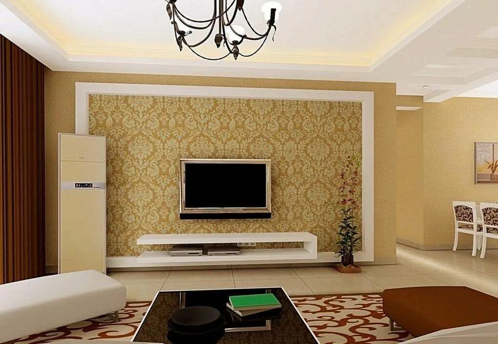 Поклейка гостиной фото 25 Wall Design Ideas For Your Home