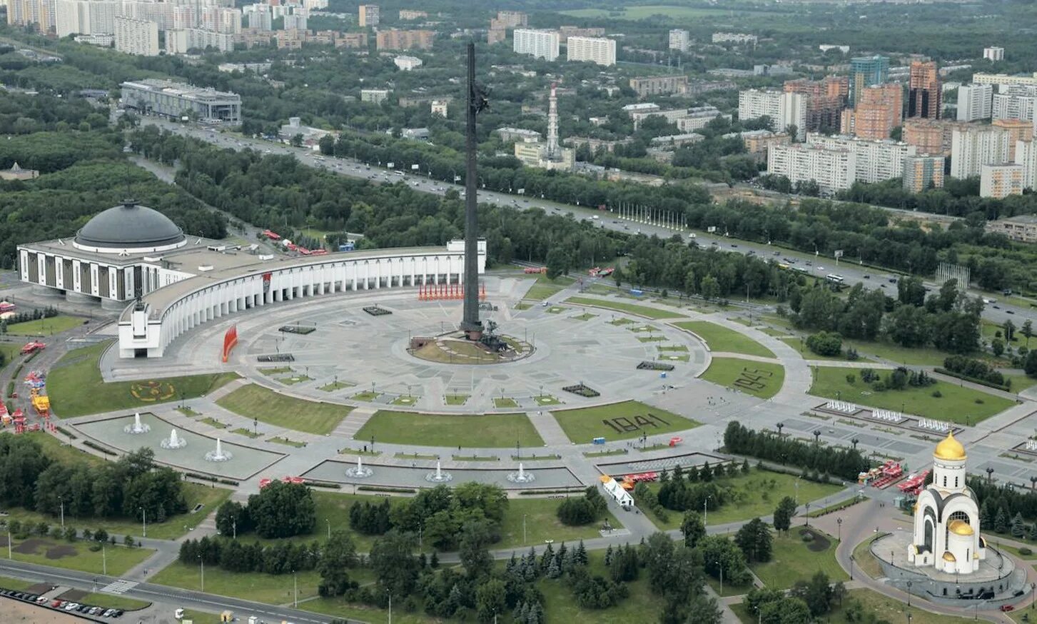 Поклонная гора москва входная площадь фото МОСКВА * Большая российская энциклопедия - электронная версия