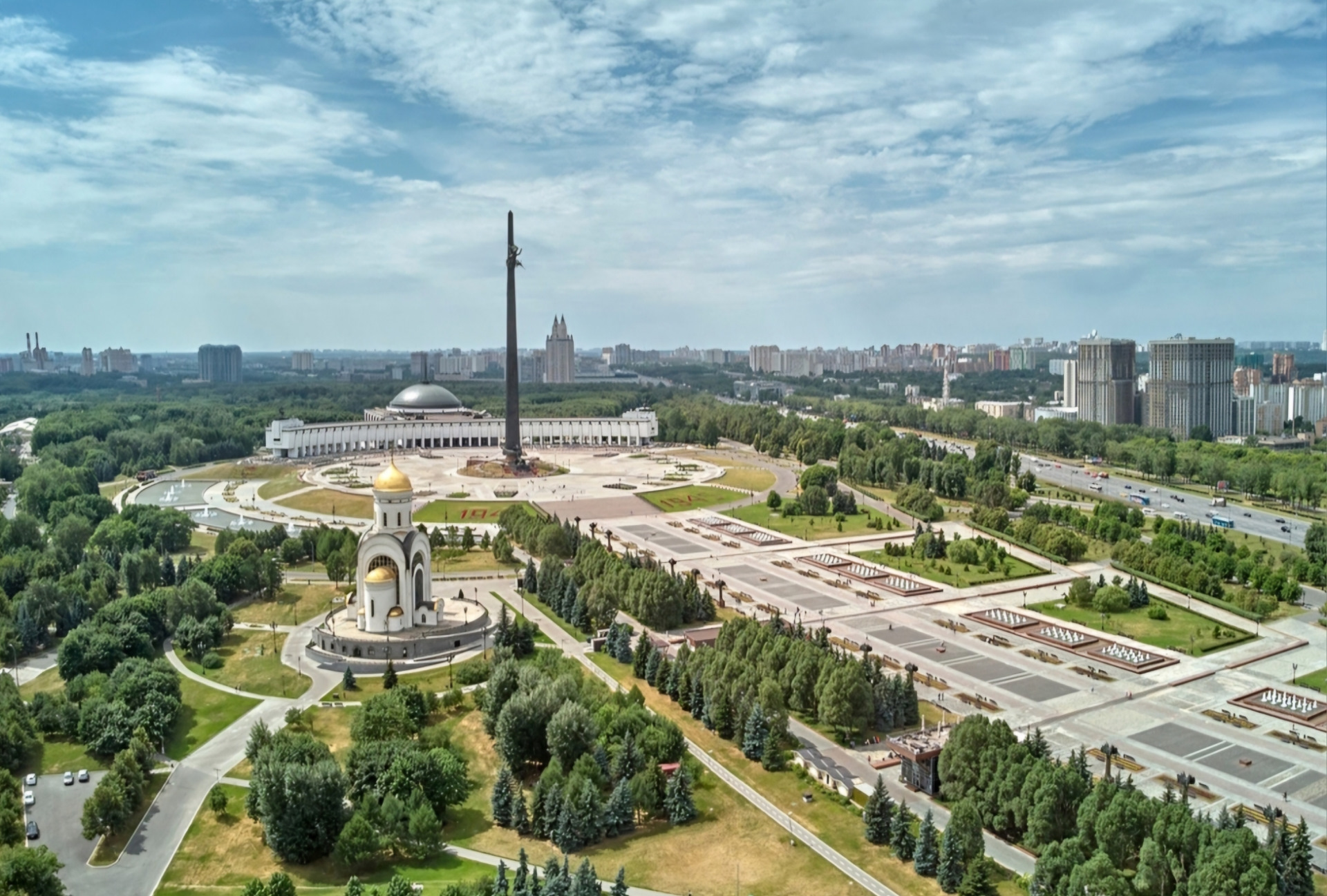 Поклонная гора парк победы москва фото Парк Победы Москва - DRIVE2