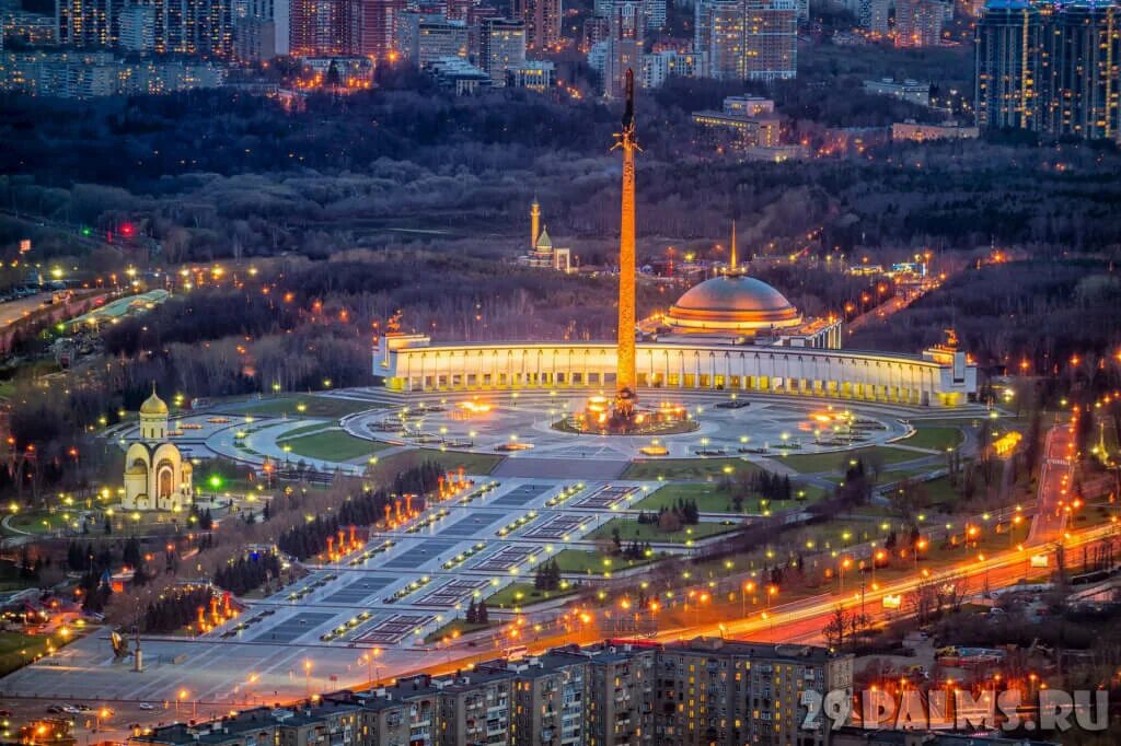 Поклонная гора парк победы москва фото Достопримечательности Москвы: куда сходить? - Статьи - GM Apartments