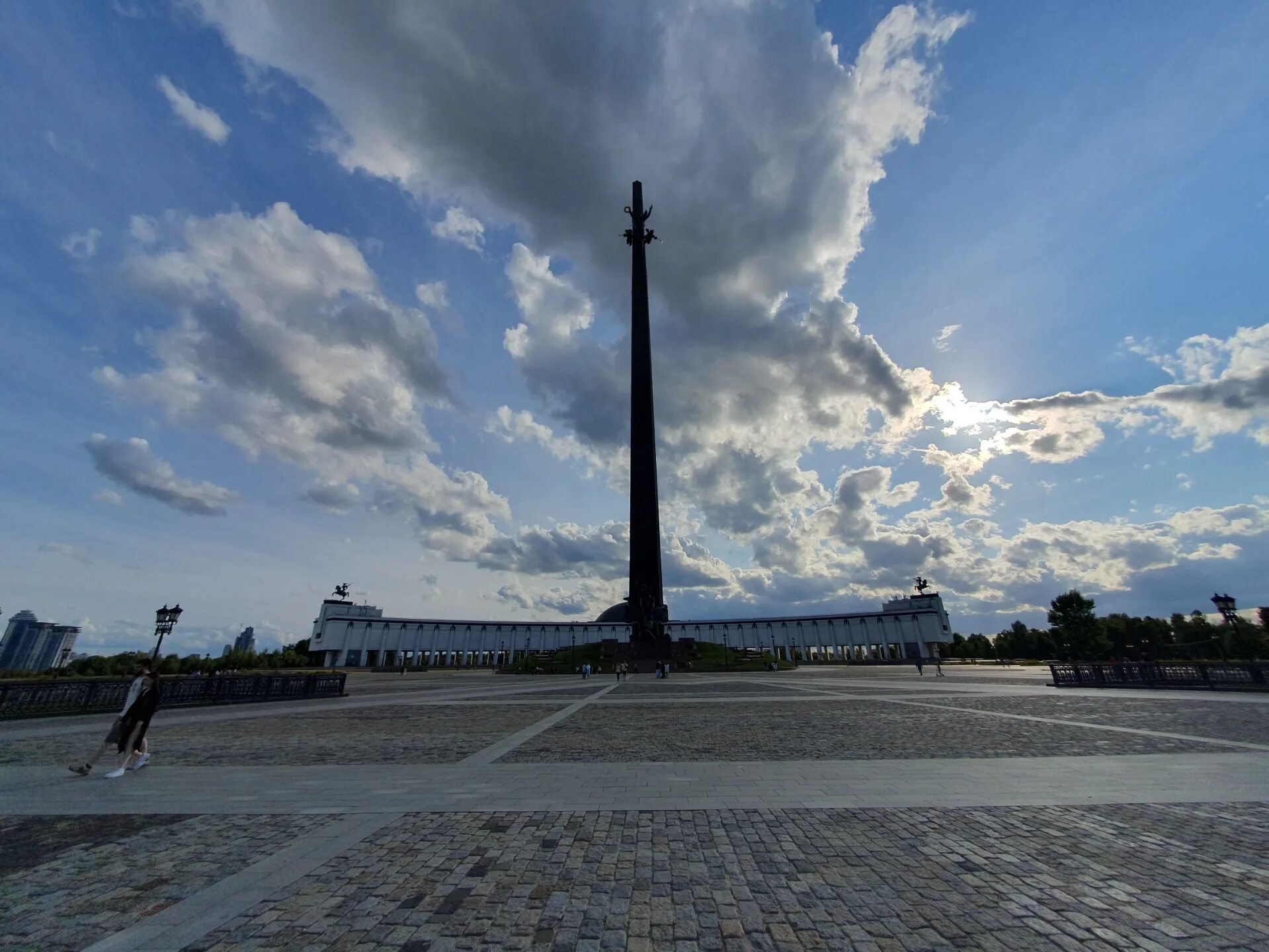 High in the clouds: the tallest monument in Moscow / News / Moscow City Web Site