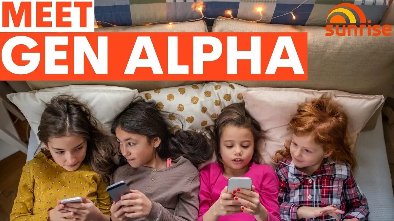 Поколение альфа фото Meet Generation Alpha The digital natives Sunrise - YouTube