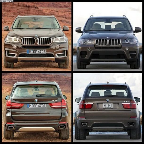 Поколения бмв х5 по годам с фото Сравним: New #F15 BMW #X5 и #E70 #BMW #X5 #bmwnews #newbmw. Flickr