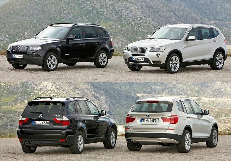 Поколения бмв х5 по годам с фото BMW X3. Семь часов непрерывного драйва