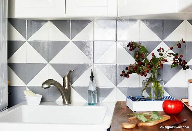 Покрашенная плитка на кухне фото These Gorgeous Backsplashes Will Inspire Your Next Home Refresh Backsplash tile 