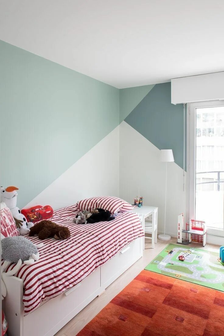 Покрашенные комнаты дизайн фото Pin by Claudia Medina on Cuarto Bebes Boy room paint, Kids room paint, Bedroom w