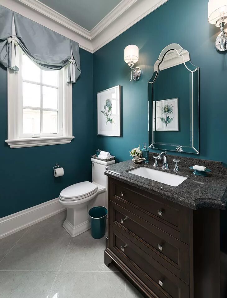 Покрашенные ванные комнаты дизайн фото Bathroom Designs Teal bathroom, Bathroom colors, Teal bathroom decor