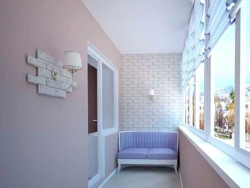 Покрасить балкон внутри фото Как покрасить стены на балконе своими руками - найдено 87 картинок