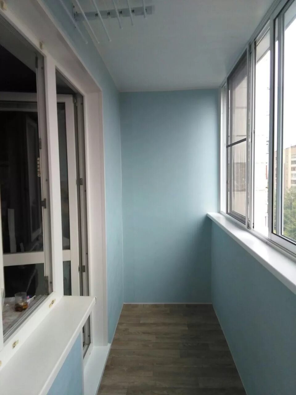 Покрасить балкон внутри фото Отделка балкона и лоджий под ключ, фото, цены