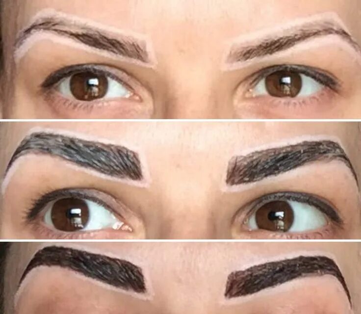 Покрасить брови краской фото How to dye eyebrows in 2019 Dye eyebrows, Dark eyebrows, Eyebrows