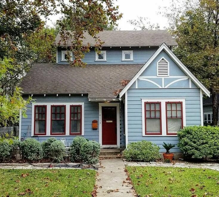Покрасить дом на даче фото В какой цвет покрасить дом снаружи, чтобы было красиво и практично Домашняя мода