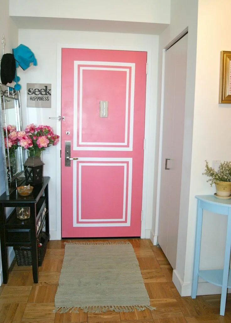 Покрасить двери фото BlueHost.com Painted front doors, Painted doors, Room paint colors