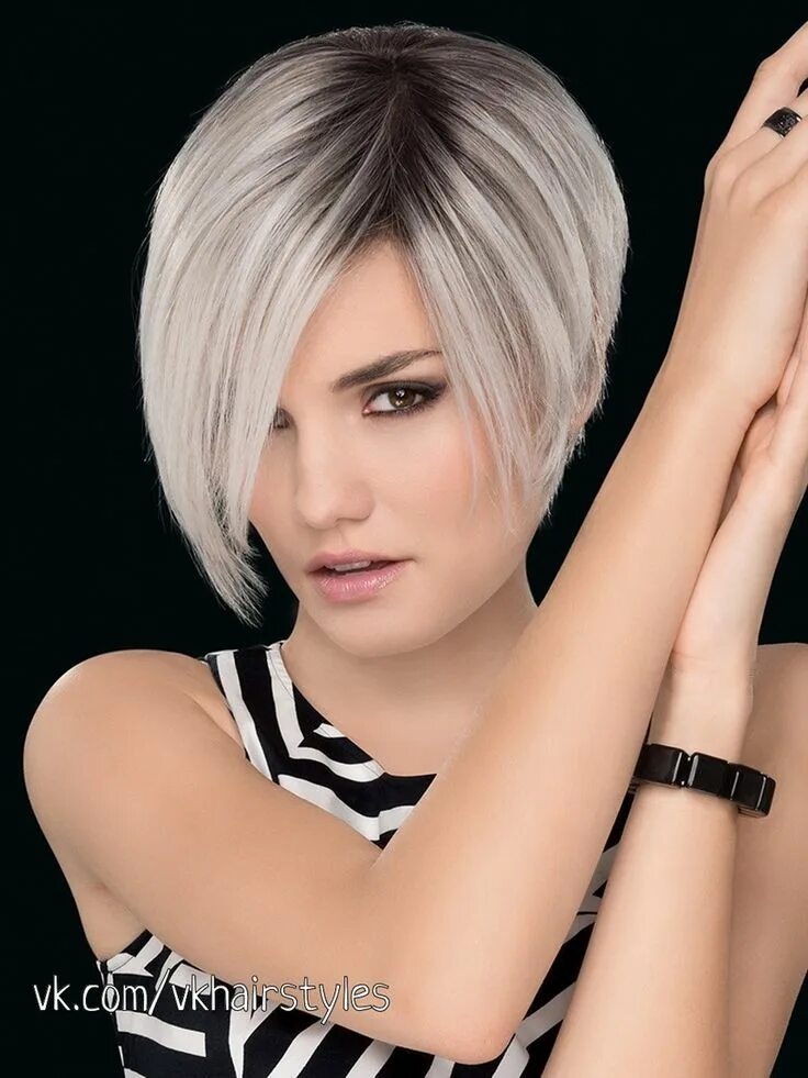 Красивые прически, стрижки - Фото OK.RU Short hair trends, Pixie hair color, Sho