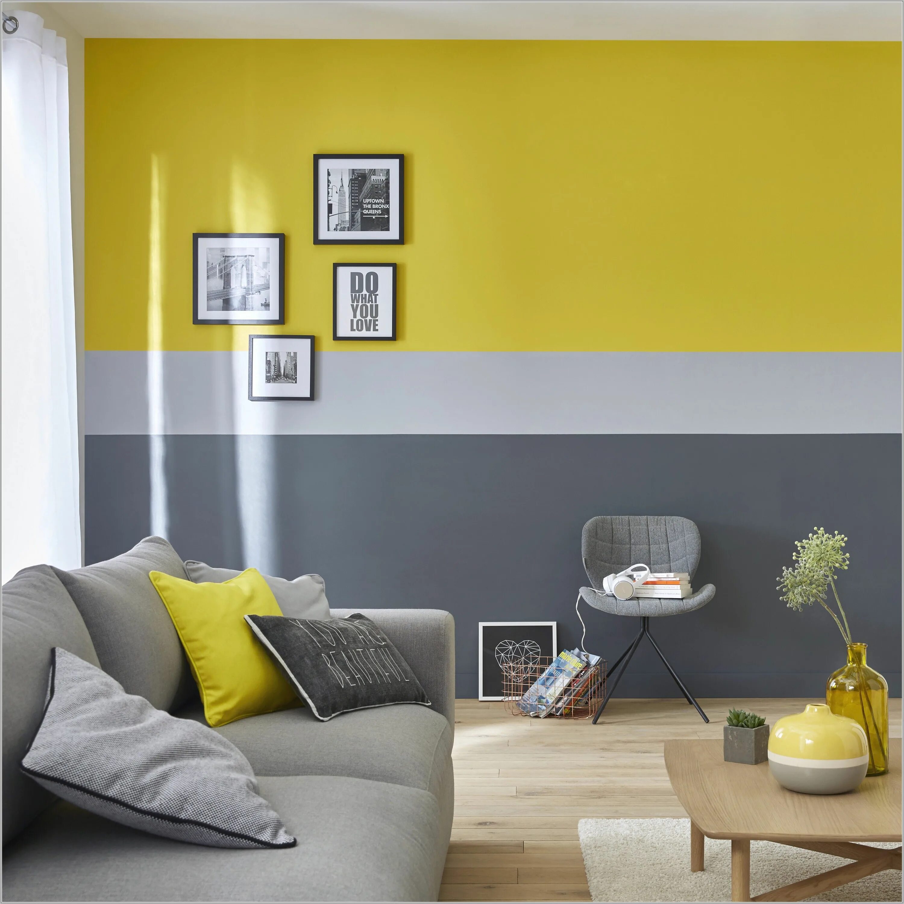 Покрасить стены в разные цвета фото интерьеров Couleur Murale Pour Deco Chambre Ethnique Scandinave en 2020 Peinture interieur 