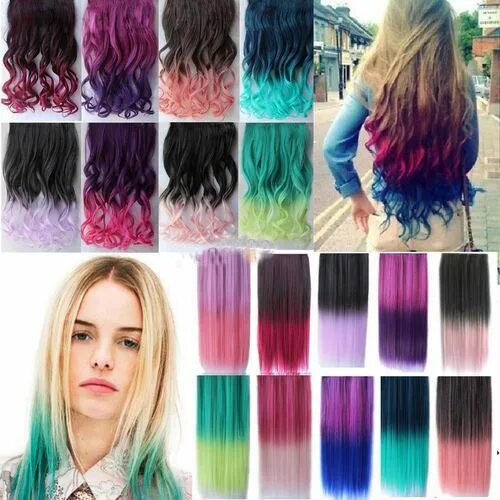 Покрасить волосы на фото Pin on Lux Colored hair extensions, Hair color for women, Ombre curly hair