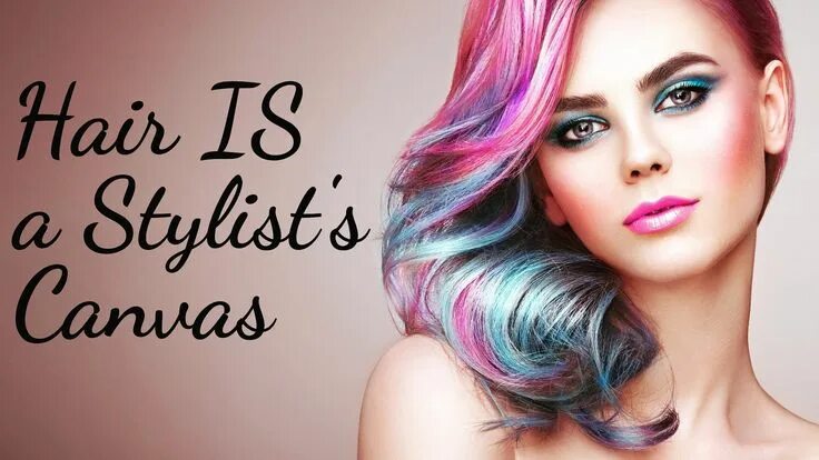 Покрасить волосы онлайн на фото Hair IS a Stylist's Canvas Indigo hair, Hair images, Remy human hair extensions