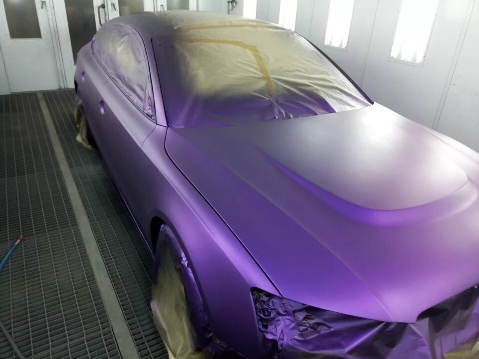 Покраска авто цвета фото Audi A5 - Amethyst Dream Жидкая резина Auto Dip - Сообщество "Жидкая Резина для 