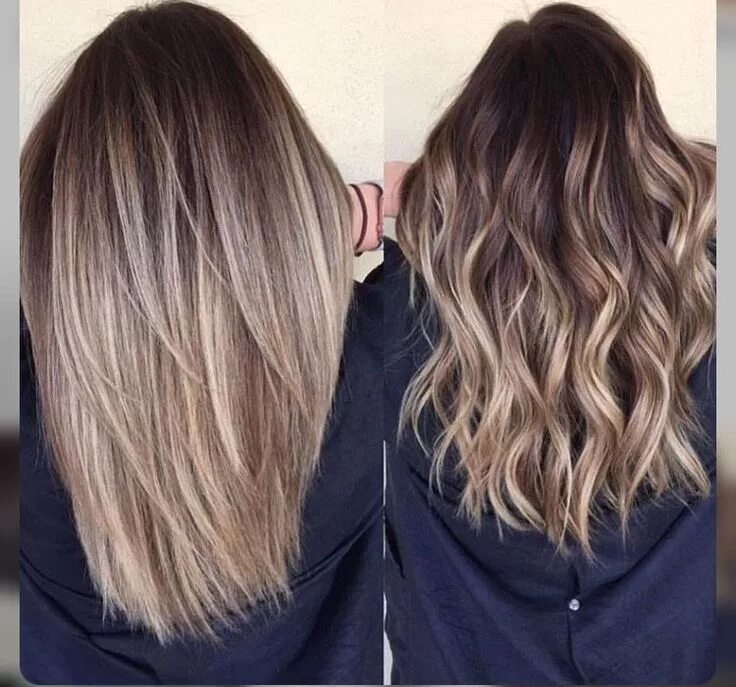 Покраска балаяж на средние волосы фото Balayage Hairstyle Pictures - Hairstyles Magazine Dark brown hair balayage, Brow