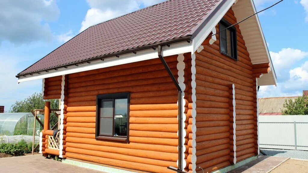 Покраска бани снаружи фото цвета Construction Company Stroykapital, construction of country houses and cottages, 