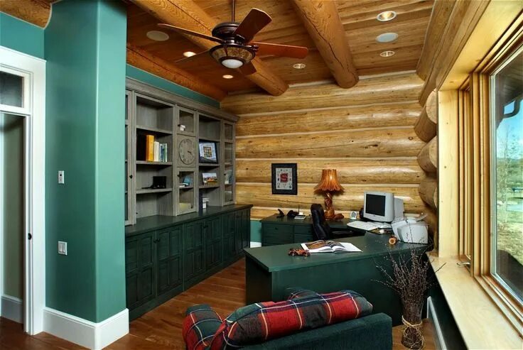 Покраска деревянных домов внутри дизайн Interiors Log home interiors, Log home interior, Rustic kitchen design