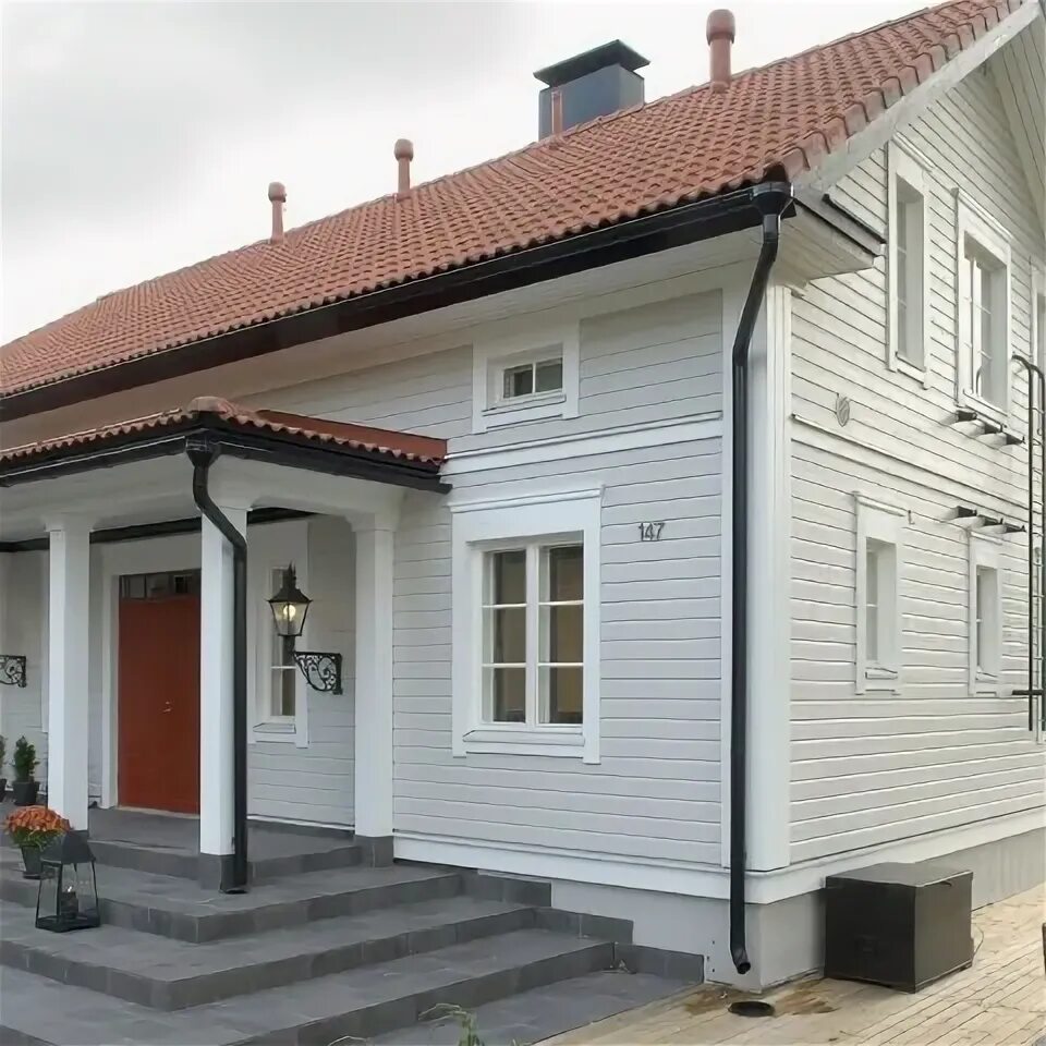 Покраска дома пример стоимости Exterior colour cards Tikkurila