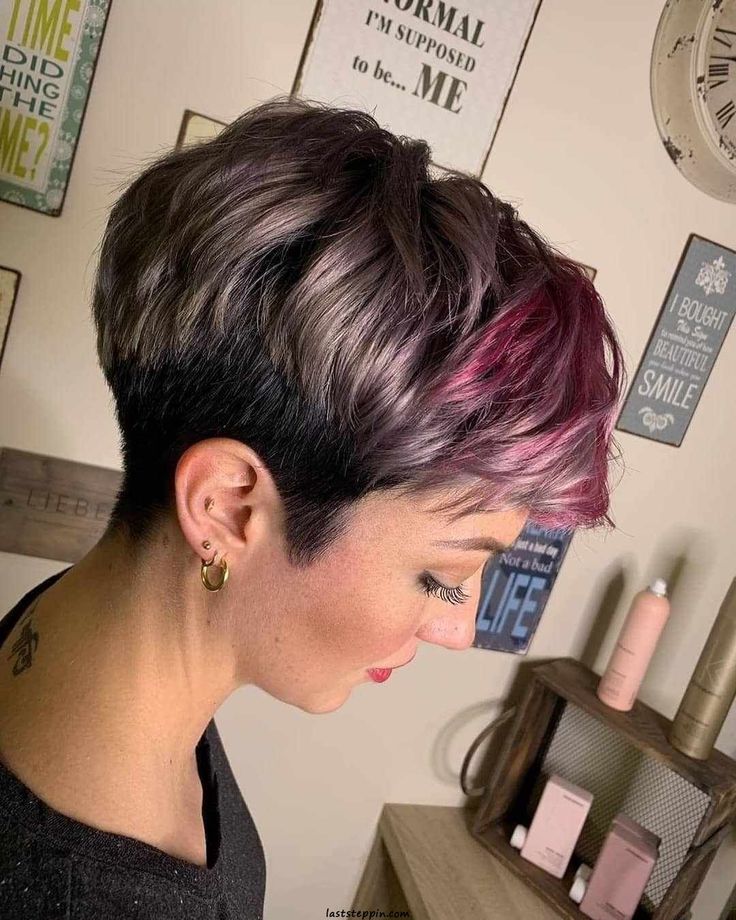 Покраска коротких причесок Pin von Maughamnydia auf Hair styles Frisuren, Bob frisur, Haarschnitt kurz