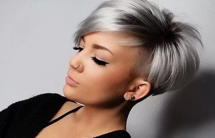 Покраска коротких причесок 26 стильных и модных стрижек на осень Short hair styles, Pixie haircut, Hair cut