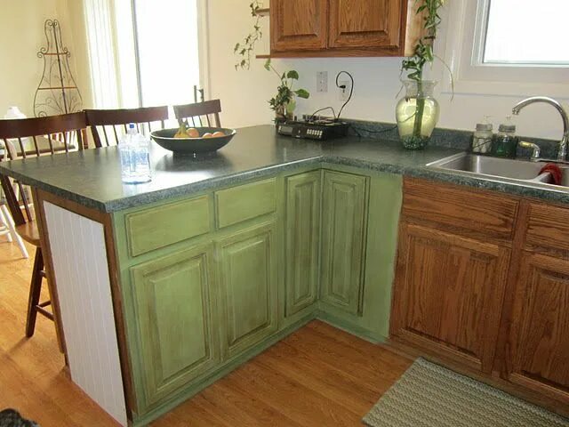 Покраска кухни своими руками в домашних условиях painted cabinets with annie sloan chalk paint Chalk paint kitchen cabinets, Pain