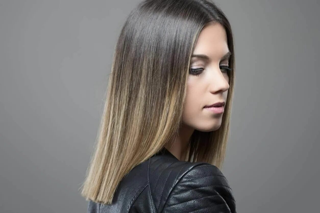 Покраска на средние волосы женские фото 40 Types of Balayage Hair Colors and Styles for Women (Photos) Brown hair with b