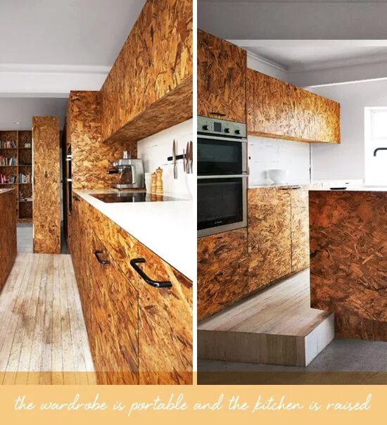 Покраска осб внутри дома фото Pin on Architecture Osb furniture, Plywood kitchen, Osb