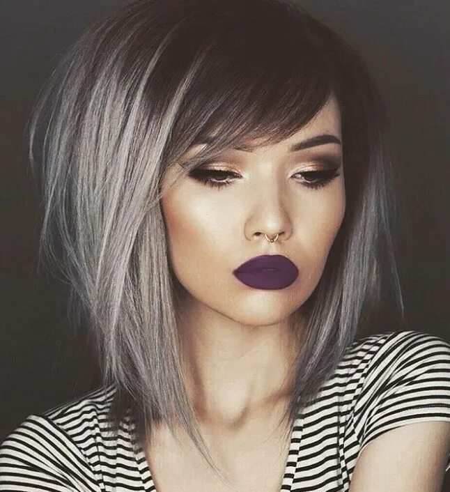 Покраска прически каре 30 Creative Emo Hairstyles and Haircuts for Girls in 2024 Bob hair color, Hair l