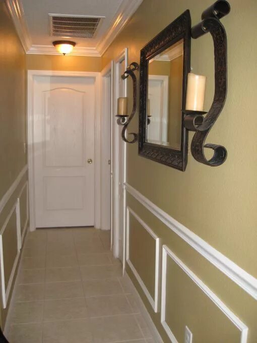 Покраска прихожей в квартире фото narrow hallway For the home Pinterest Narrow hallway decorating, Hallway decorat