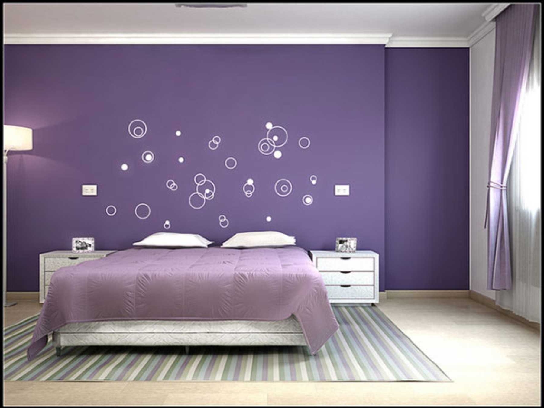 Покраска спальни фото 2024 Best of Purple Wall Art for Bedroom