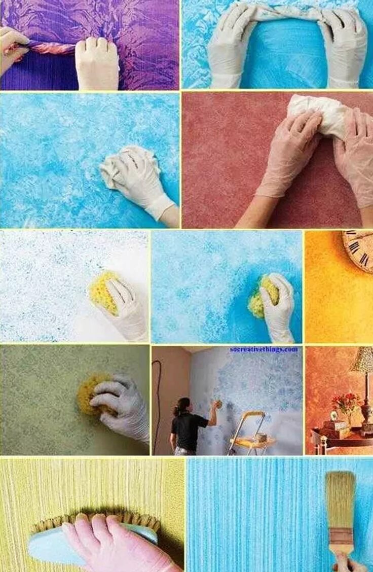 Покраска стен дизайн фото своими руками You won't believe how easy it is to paint a wall like a pro with these DIY techn