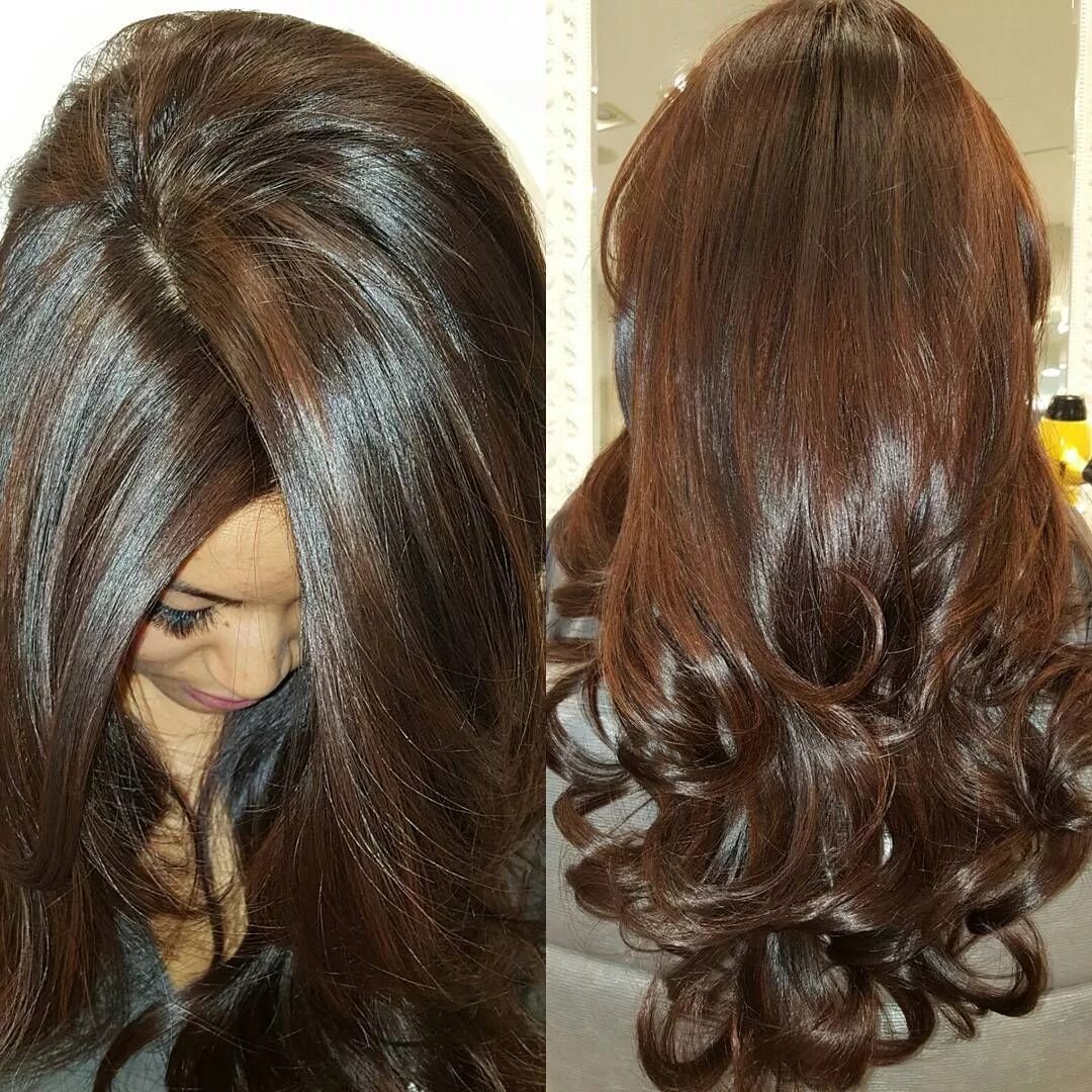 Покраска в коричневый фото 50 Sweetest Chocolate Brown Hair Colors & Designs - Yummy and Chic Check more at