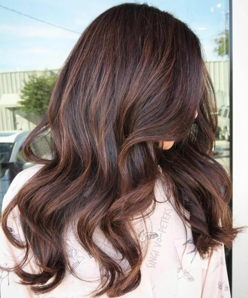 Покраска в коричневый фото 60 Chocolate Brown Hair Color Ideas for Brunettes in 2024 Brunette hair color, H