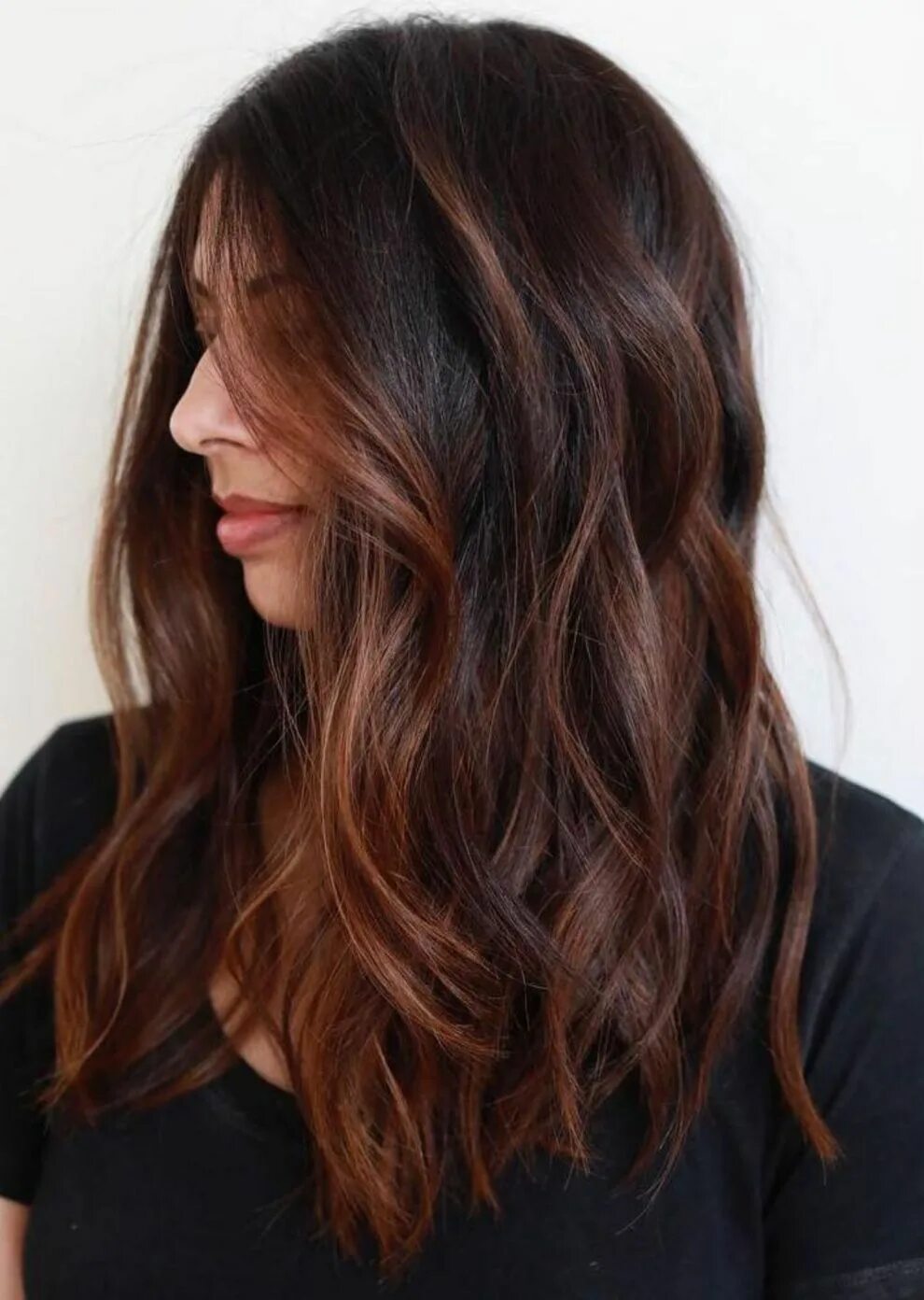 Покраска в коричневый цвет фото 60 Chocolate Brown Hair Color Ideas for Brunettes in 2024 Dark chocolate hair, B
