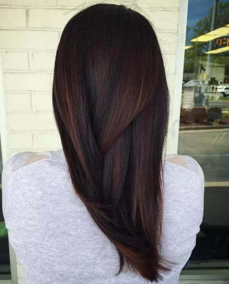 Покраска в коричневый цвет фото 60 Chocolate Brown Hair Color Ideas for Brunettes in 2024 Brown hair dye, Long h