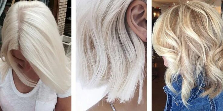 Покраска в светлый цвет фото Light Blonde Hair Color Chart - Best Color to Dye Gray Hair Check more at http:/