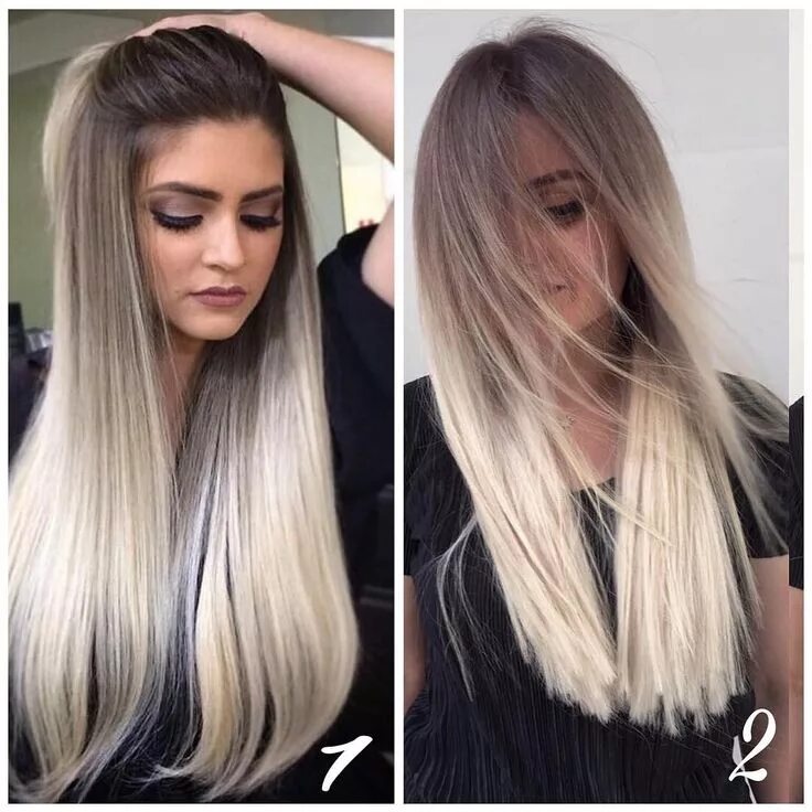 Покраска в светлый цвет фото Pin su Haare Capelli con frangia biondi, Stile di capelli, Idee per capelli