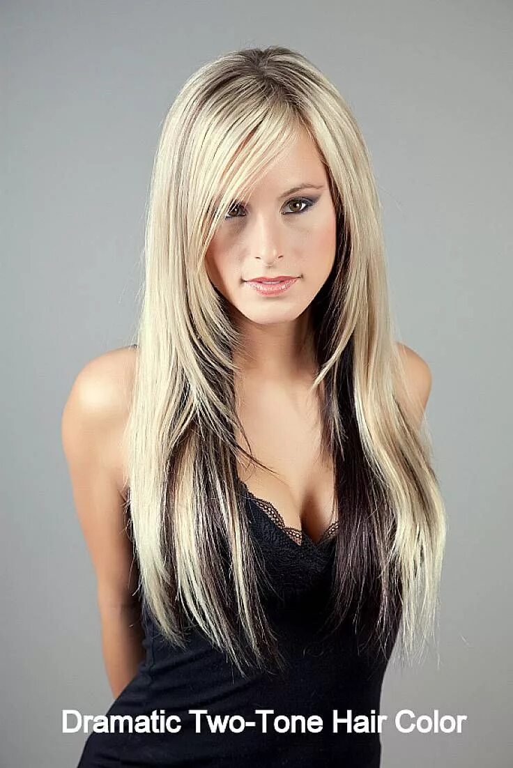 Покраска верх светлый низ темный фото Straight hair Long hair styles, Straight hairstyles, Womens hairstyles