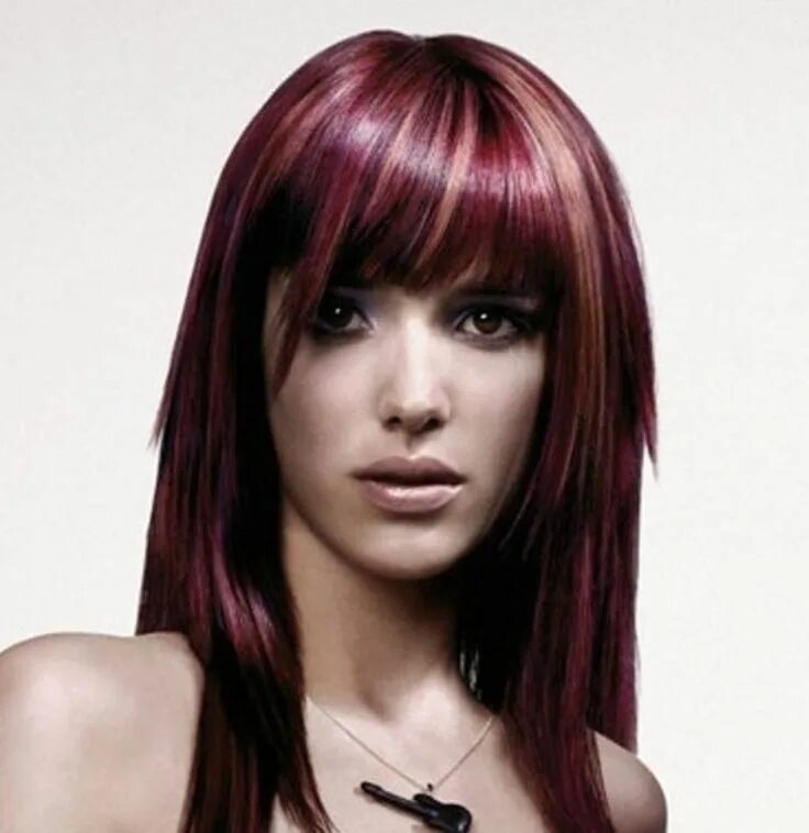 Покраска волос двух цветов фото Pin by Best Hair Blog on Have A Great Hairstyle in 2019 Magenta hair colors, Mag