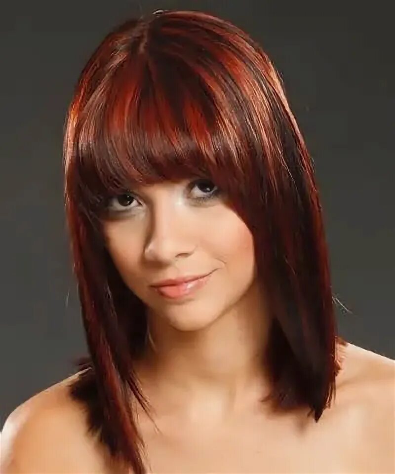 Покраска волос стрижки на средние волосы dark auburn hair color with highlights - Lavasoft Secure Search Image Search Res