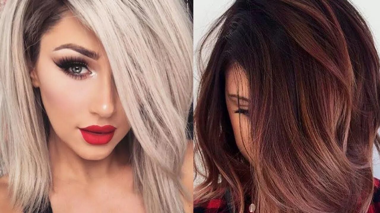 Покраска волос цвета фото на средние YouTube Fall winter hair color, Fall hair cuts, Winter hair color trends